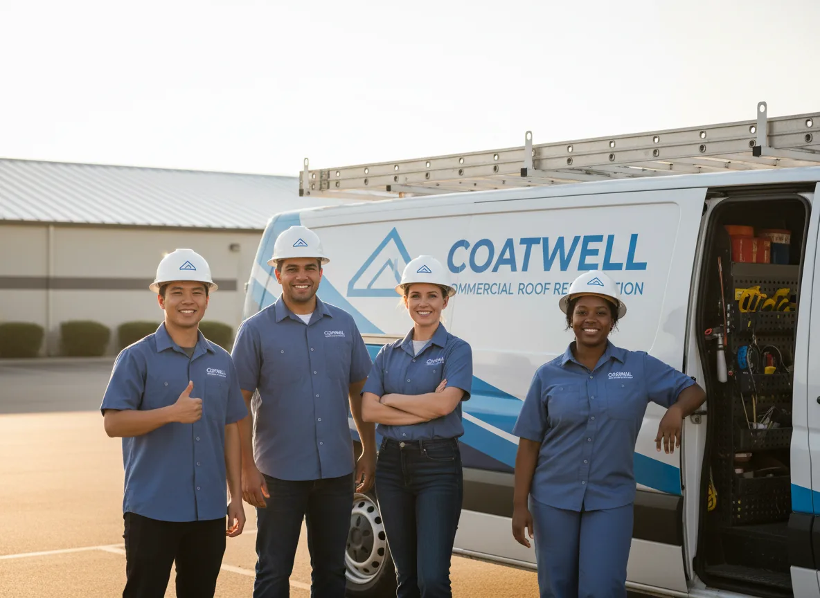 Commercial roof coating company in Drury, MO